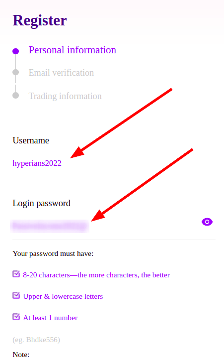 Hyperverse Sample Register